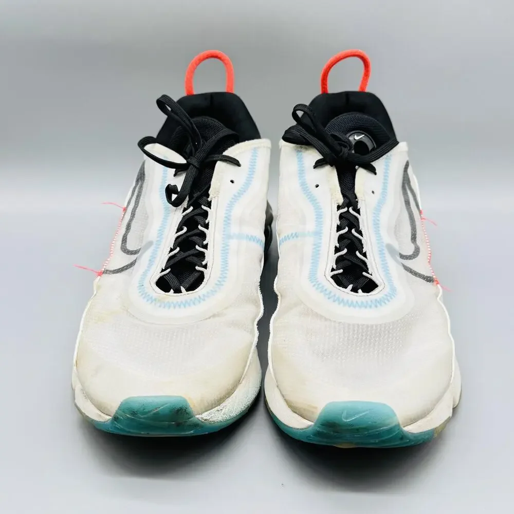Nike Shoes Mens 12 White Black Air Max 2090 Pure Platinum Visible Air Sneaker